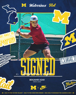 Image post by @umichmtennis on Instagram