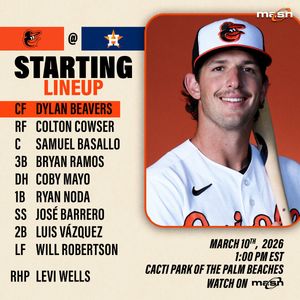 Image post by @masnOrioles on Twitter