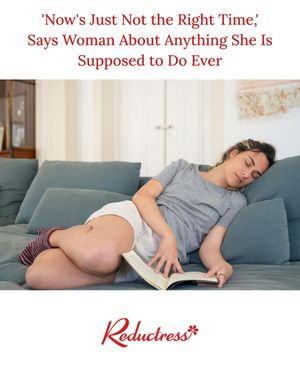 Image post by @reductress on Instagram