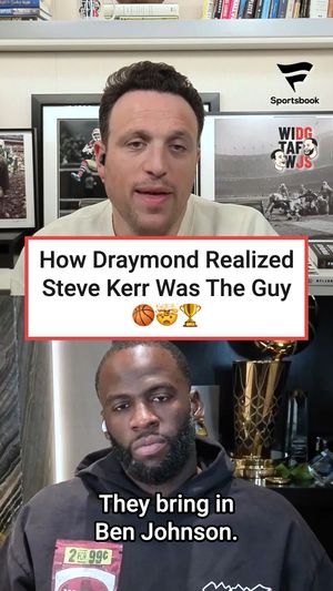 Video post by @Why Is Draymond Green Talking About Football? with Jordan Schultz on Facebook
