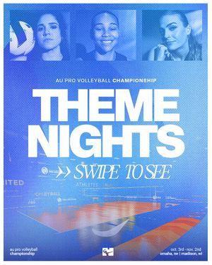 Image post by @auprovolleyball on Instagram