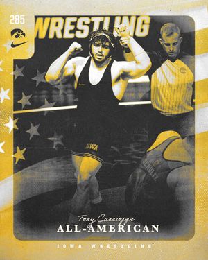 Image post by @Hawks_Wrestling on Twitter