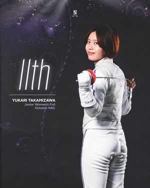 Image post by @nuwfencing on Instagram