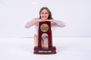 Image post by @GopherWomensGymnastics on Facebook