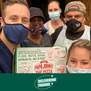 Image post by @papajohns on Instagram
