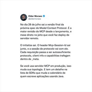 Image post by @eldermoraes on Instagram