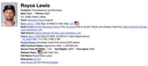 Image post by @baseball_ref on Twitter