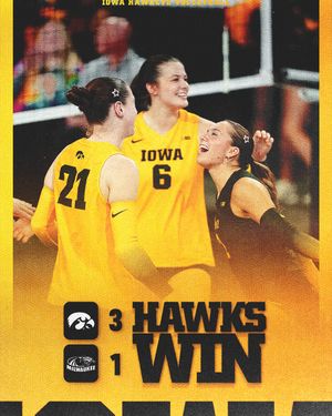 Image post by @iowavolleyball on Instagram