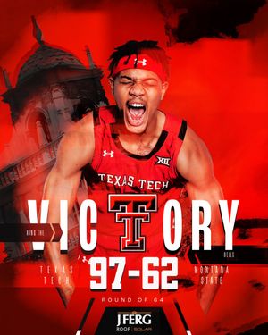 Image post by @TexasTechMBB on Twitter