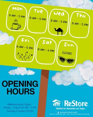 Image post by @HabitatLasVegas on Facebook