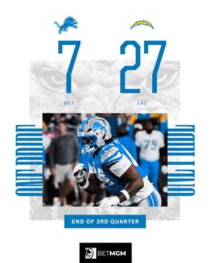 Image post by @Lions on Twitter