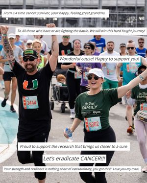 Image post by @dolphinscancerchallenge on Instagram