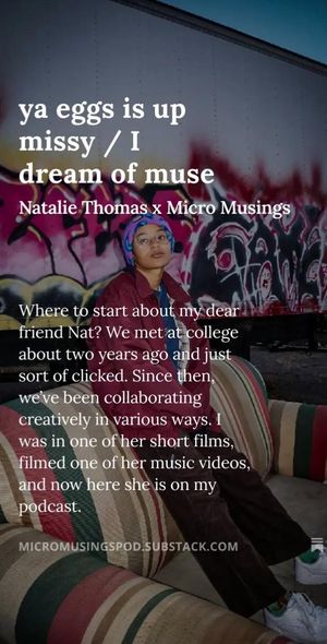 Video post by @micromusingspod on TikTok