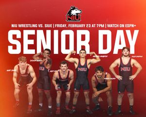 Image post by @NIUWrestling on Twitter