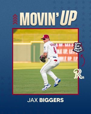 Image post by @ridersbaseball on Facebook