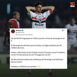 Image post by @90minbrasil on Instagram