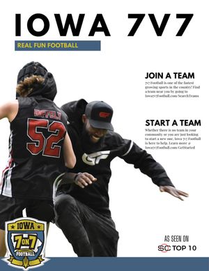 Image post by @iowa7v7football on Twitter