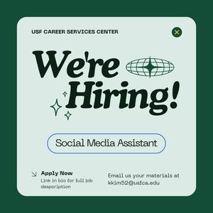 Image post by @usfcareer on Instagram