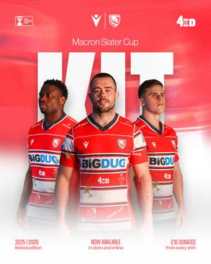Image post by @officialgloucesterrugby on Instagram