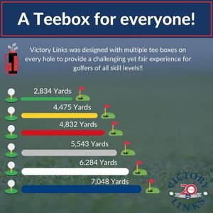 Image post by @VictoryLinksGolf on Facebook