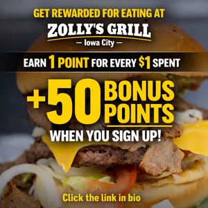 Image post by @zollysgrill on Instagram