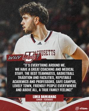 Image post by @umassbasketball on Instagram