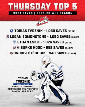 Image post by @westernhockeyleague on Instagram