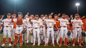 Image post by @TexasBaseball on Twitter/X