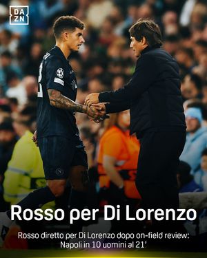 Image post by @dazn_it on Instagram