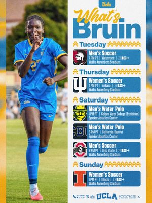 Image post by @uclaathletics on Instagram
