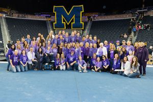 Image post by @umichwgym on Instagram