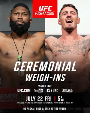 Image post by @ufc on Instagram