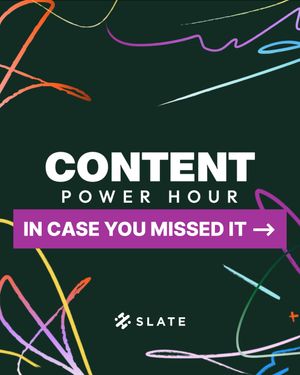 Image post by @slate.teams on Instagram