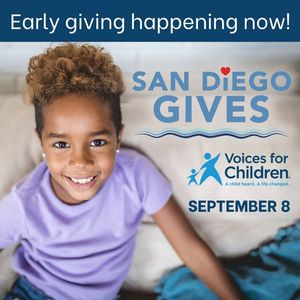 Image post by @VoicesForChildrenSD on Facebook
