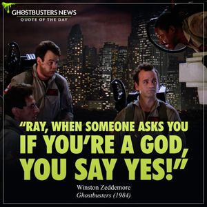 Image post by @ghostbustersnews on Instagram