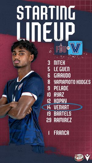 Image post by @FDUKnightsMSOC on Twitter