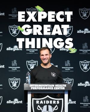 Image post by @raiders on Instagram