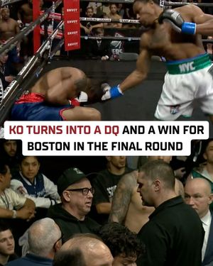 Image post by @teamboxingleague on Instagram