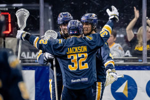 Image post by @georgiaswarmlax on Facebook