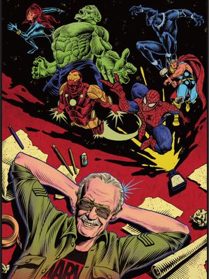 Image post by @therealstanlee on Instagram