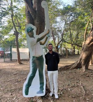 Image post by @shubhankargolf on Instagram