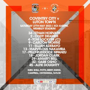 Image post by @LutonTown on Twitter/X