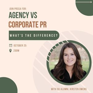 Image post by @quinnipiacprssa on Instagram