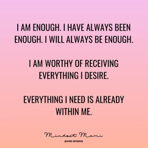 Image post by @hire.women on Instagram