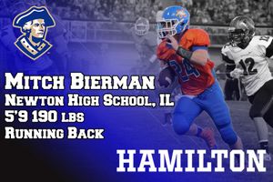 Image post by @HamCollFootball on Twitter