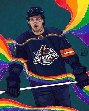 Image post by @arsonandhockey on Instagram