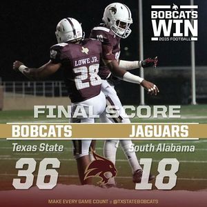 Image post by @txstatebobcats on Instagram