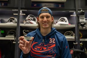 Image post by @BlueJacketsNHL on Twitter