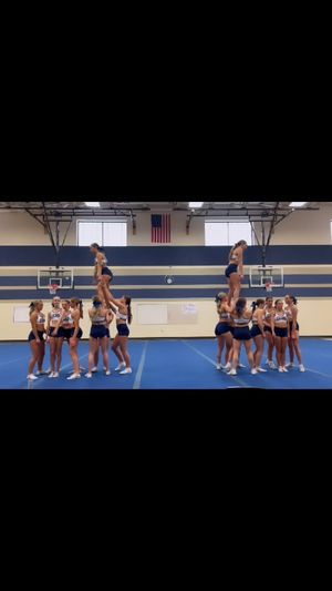 Video post by @corner_canyon_cheer on Instagram