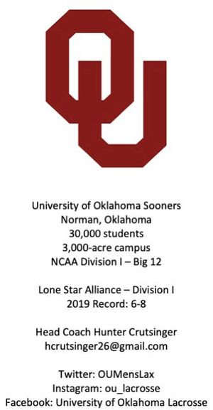 Image post by @VarsityLacrosse on Twitter